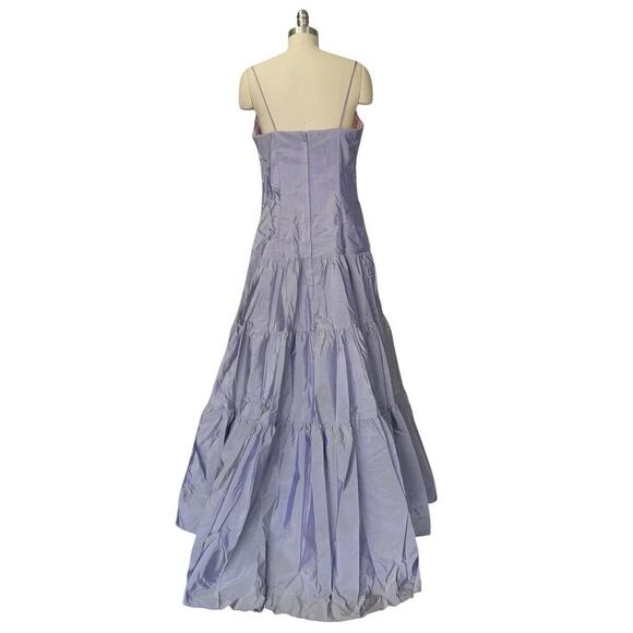 Vintage Gunne Sax Y2K Prom Dress Size 13 NWT Purple Iridescent Whimsical Fairy - Picture 7 of 11